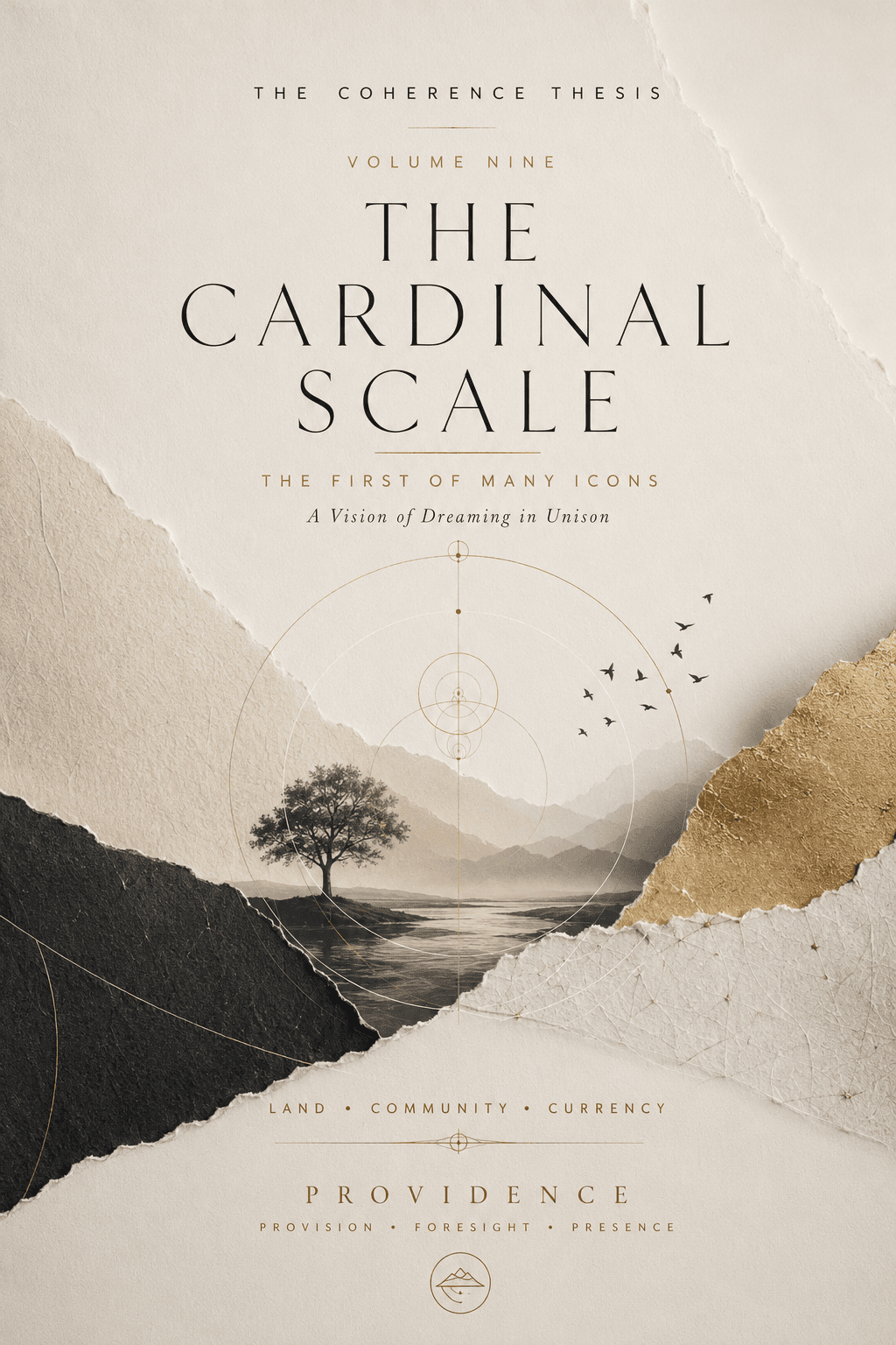 Cover artwork for The Cardinal Scale, Volume Nine of The Coherence Thesis.